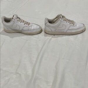 Nike White Mesh Sneakers